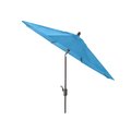 Amauri Outdoor Living 9ft Round Push TILT Market Umbrella with Antique Bronze Frame (Fabric: Sunbrella Capri) 71213-107-CS21317